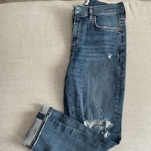 Agolde Sophie Mid-Rise Skinny Crop